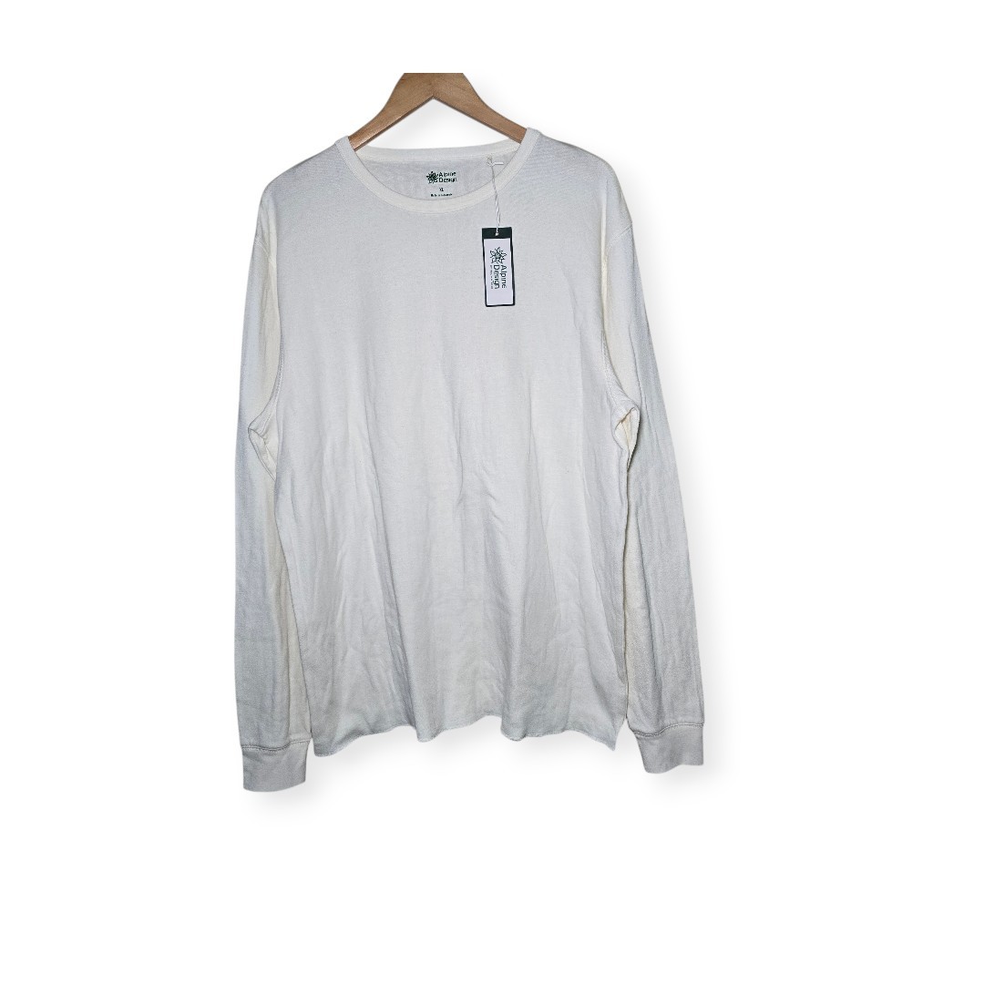 Alpine Design Duofold Crew Long Sleeve Shirt Men’s XL Off White UPF 50+ NWT gallery