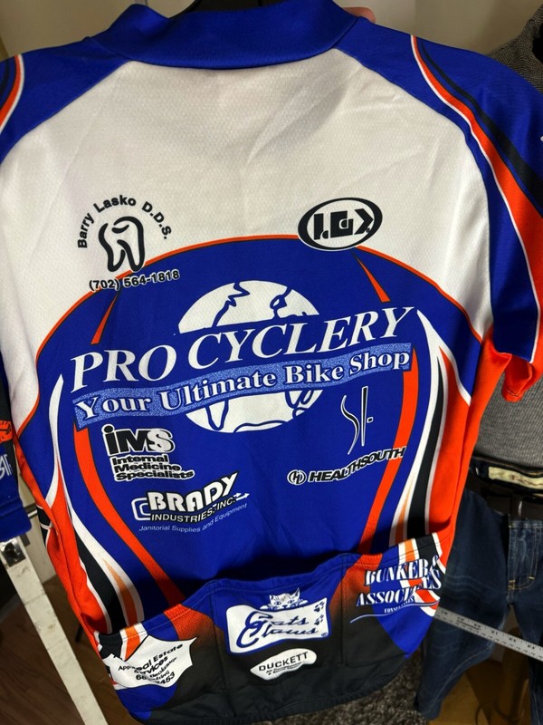 Louis Garneau Pro Cycle Bicycle Cycling Jersey Shirt Bike Shop Small S gallery