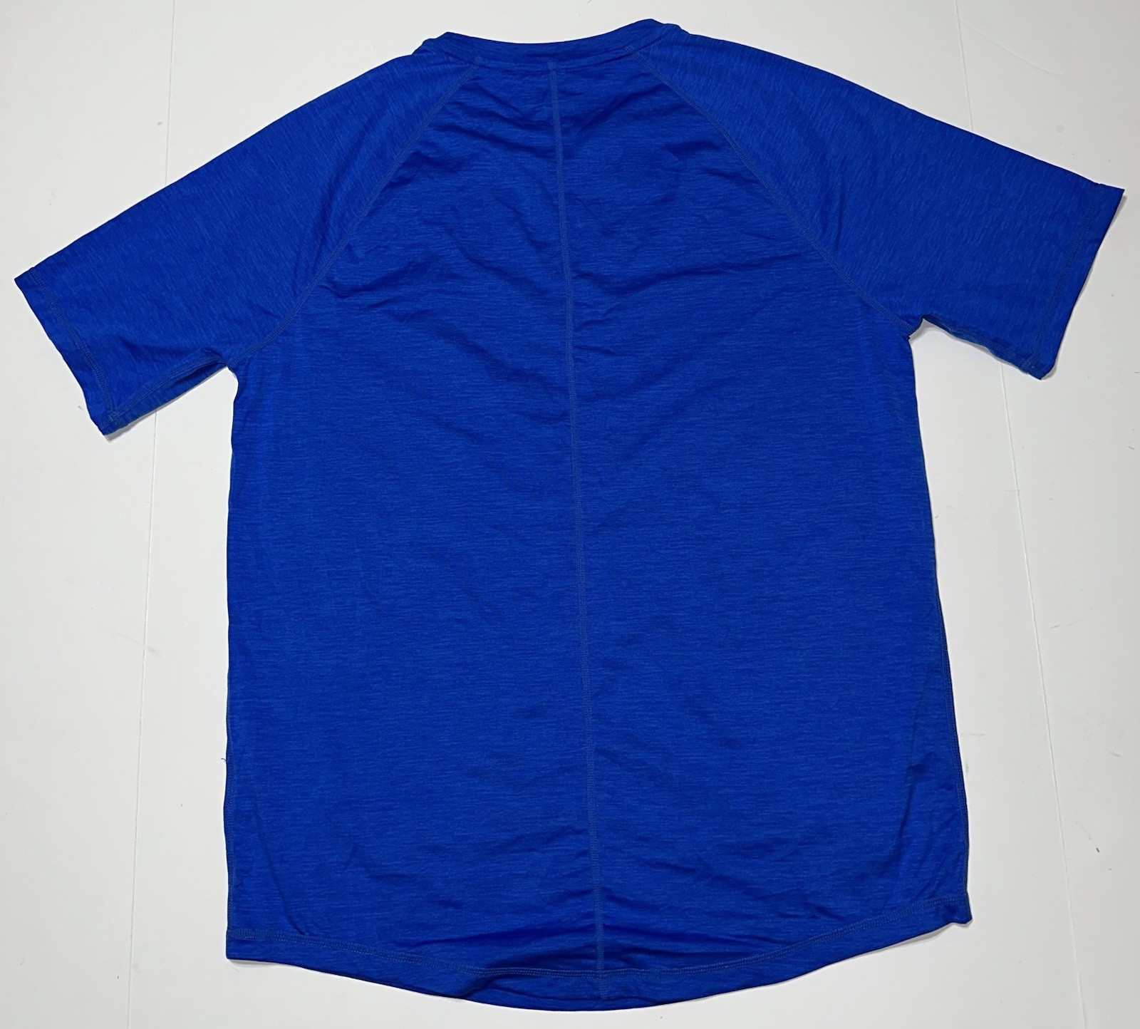 Gap Fit Dry Men’s Size Small Training Short Sleeve Performance Blue T Shirt EUC gallery