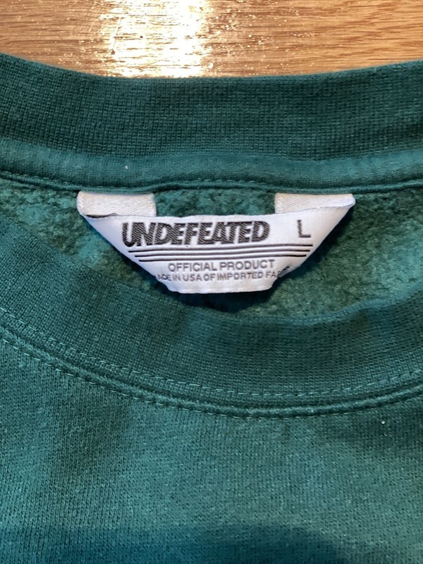Undefeated 5 Strike Crewneck Large Green Supreme HUF Diamond Hundreds Patta gallery