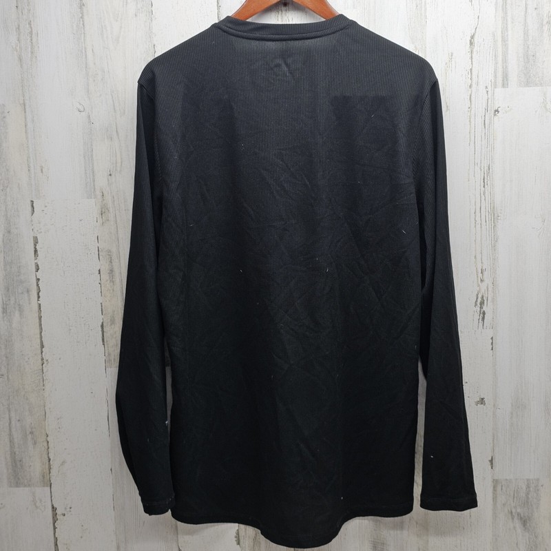 Wrangler Mens XL Crew Neck Pullover Long Sleeve T Shirt Black gallery