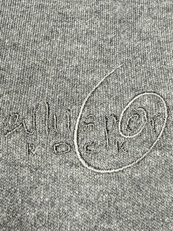 Fairway & Greene Men’s Grey Long Sleeve Mock Neck Pima Golf Shirt XL gallery