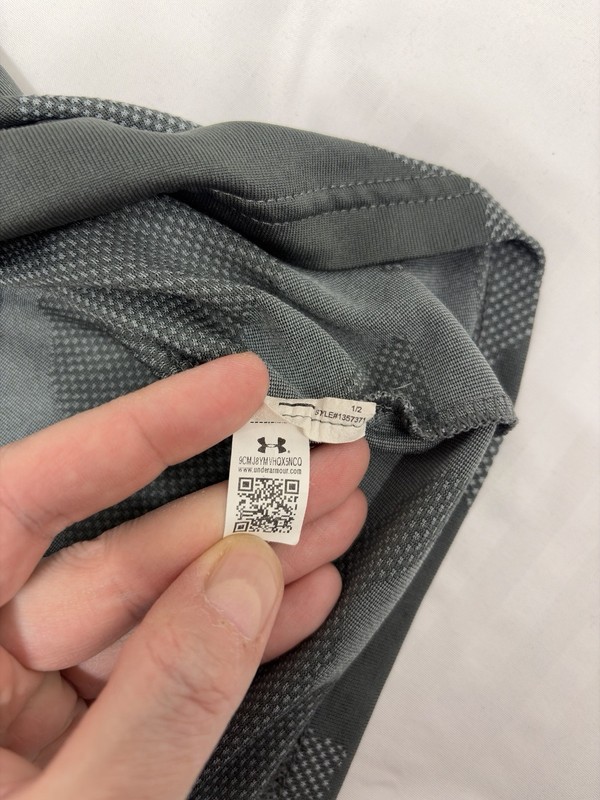 Under Armour Loose Fit Camo T-Shirt Gray Camo Print XL Performance Nice gallery