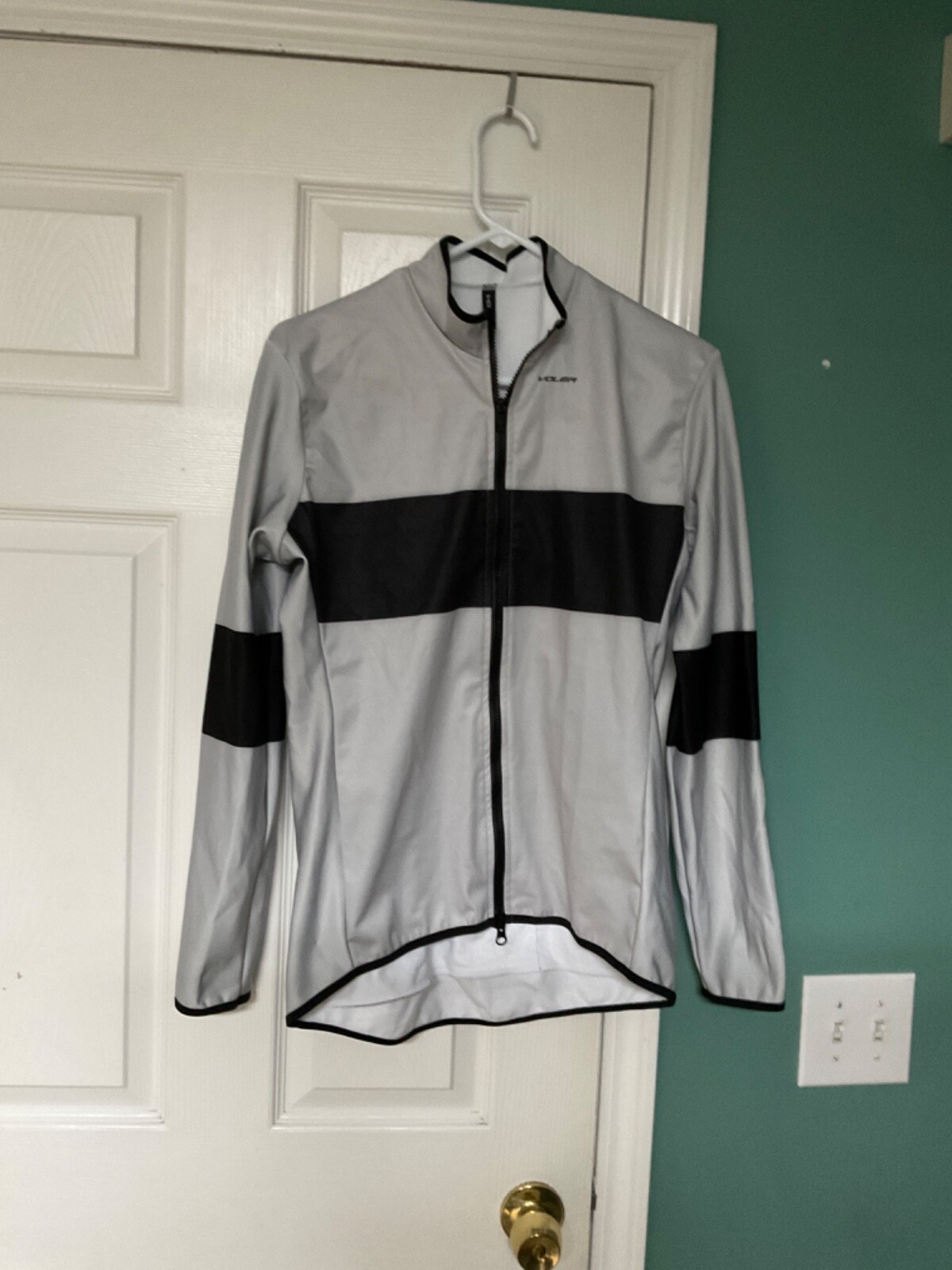 Men’s VOLER Super Thermal Gray Full Zip Jersey Jacket Large (CON85) gallery