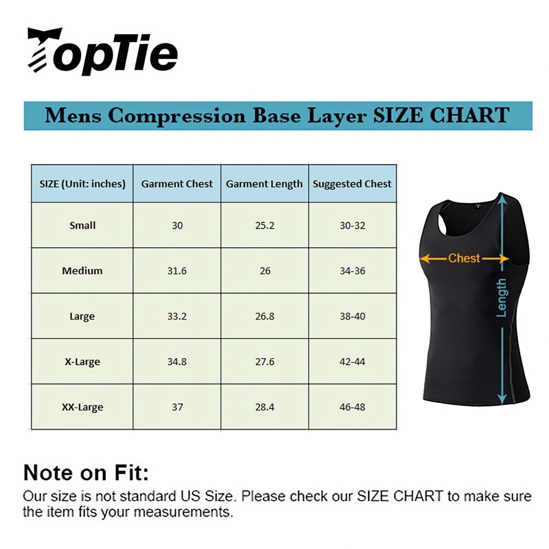 Custom Men Compression Shirt PRINTED Personalized Tank Top Training Base Layer gallery