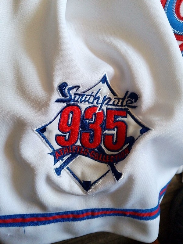 South Pole Athletic Collection #21 Baseball Jersey Sewn Patches Mens XL gallery