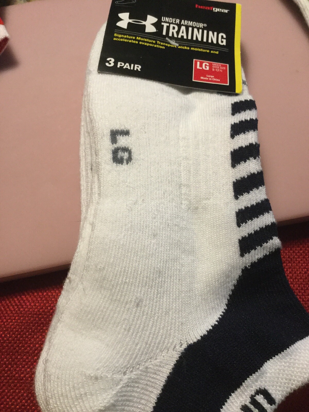 Under Armour Training 3 pair LG Sock No Show gallery