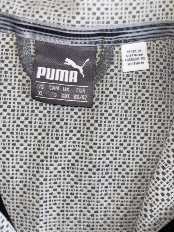Puma DryCell 1/4 Zip Mock Neck Pullover Gray Men's Size XL Zipper Pocket gallery