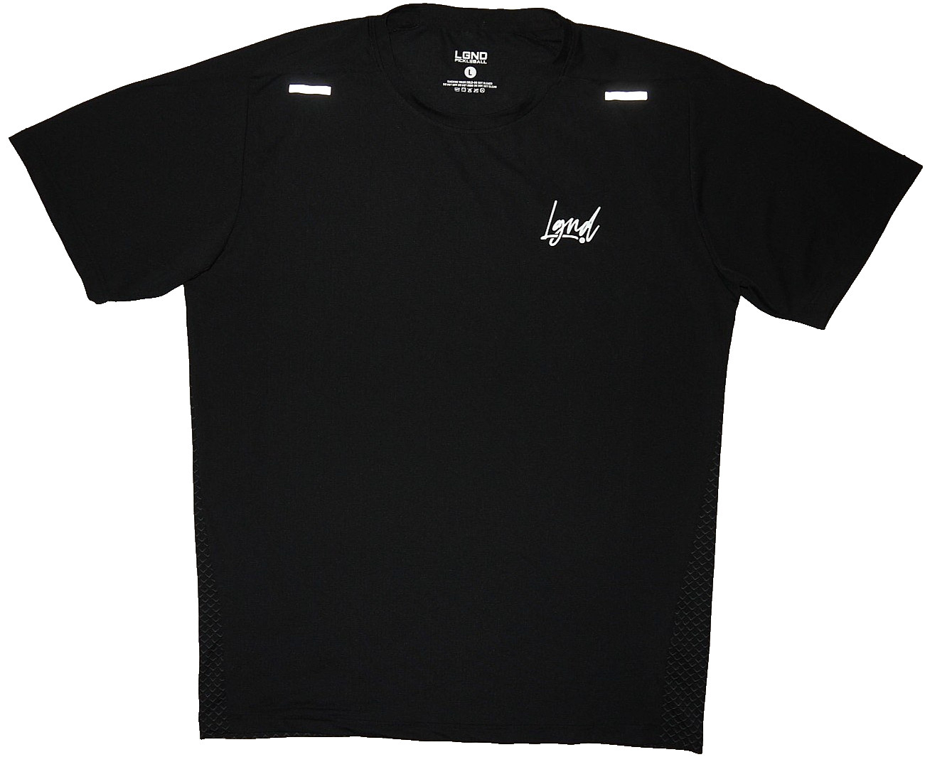 Mens EUC Black LGND Pickleball Training S/S Shirt size L gallery