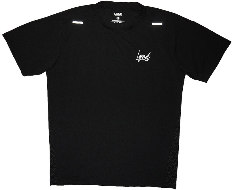 Mens EUC Black LGND Pickleball Training S/S Shirt size L gallery
