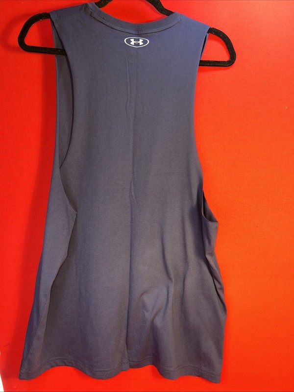 Under Armour Project Rock Payoff Sleeveless Tank Blue Size XXL Gym 1383195 NWT gallery
