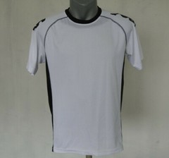 Kappa Mens Sport T-Shirt White Size M Crew Neck Activewear Top Training Jersey