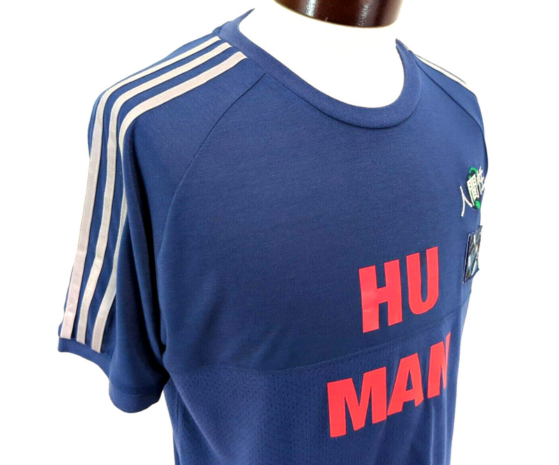 ADIDAS PHARRELL WILLIAMS Human Race HU T-shirt Patches Reflective Men's L RARE* gallery
