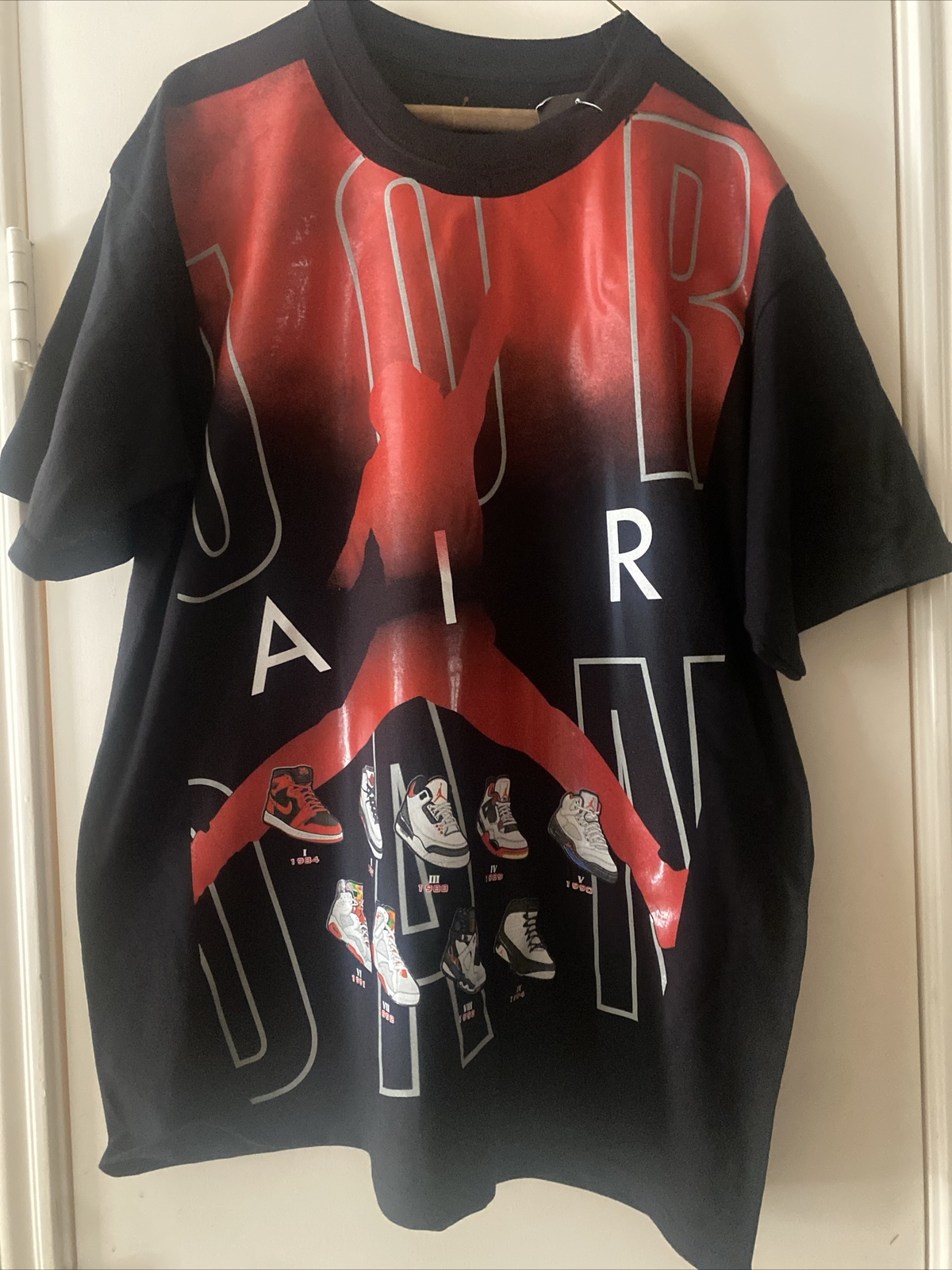 Jordan Men's T-Shirt Jumpman Short Sleeve Crew Athletic Active Basketball Tee XL gallery
