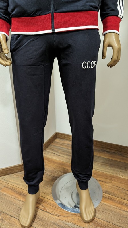 RUSSIA-CCCP-USSR "СЛОВО ПАЦАНА" Tracksuit S-M-L-XL-XXL Dark Blue gallery
