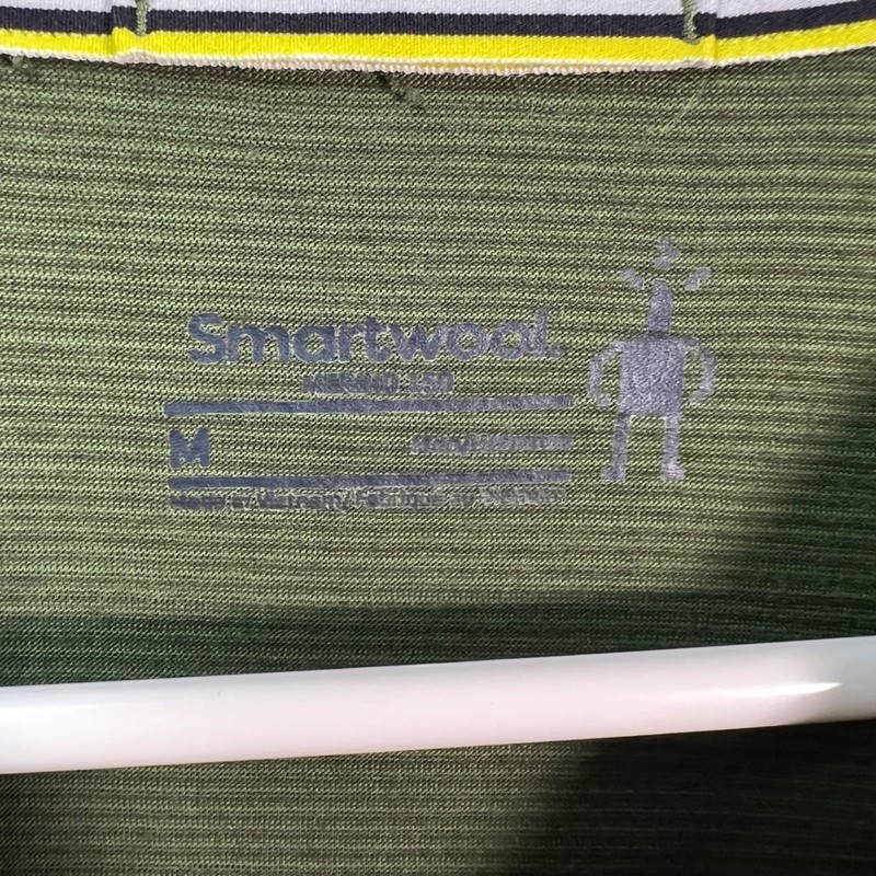 Smartwool Mens Size Medium Green Merino Wool Blend Base Layer T-Shirt gallery