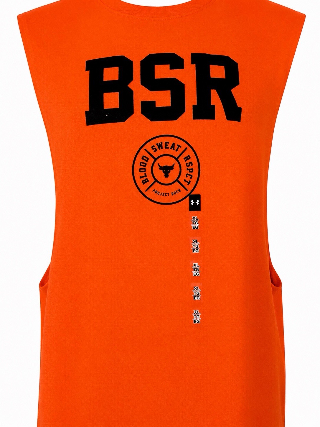 Under Armour Project Rock BSR Blood Sweat Respect Men’s XL Sleeveless Tank NWT gallery