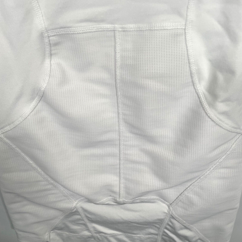 Tommie Copper Compression Shirt Mens Large White Back Support Activewear SS gallery