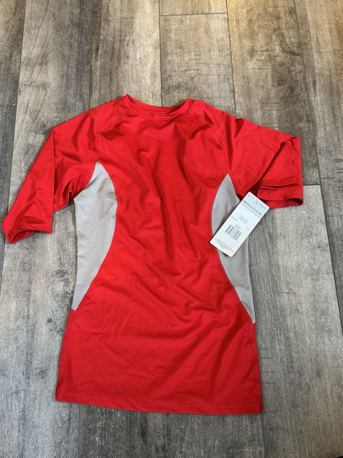 NWT Russell Athletic Performance Training Compression Shirt Men's Small Red gallery