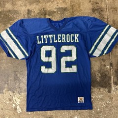Vintage 70s 80s Sand Knit Little Rock Macgregor Blue Jersey Size L
