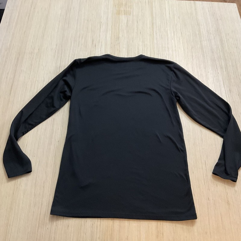 Body Glove Stay Quick Dry Base Layer Solid Black Long Sleeve Slim Fit Shirt Med gallery