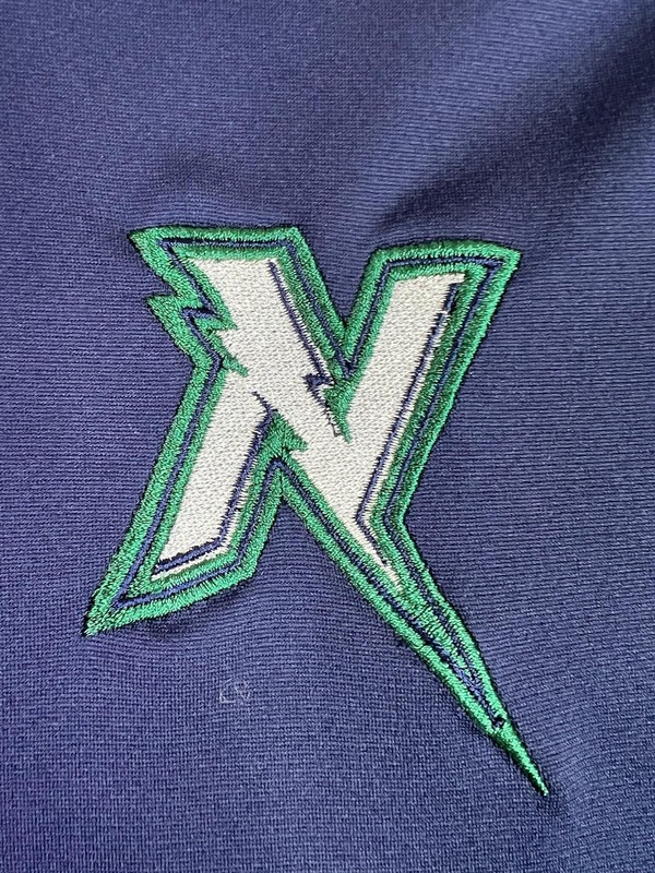 Under Armour 1/4 Zip Pullover Mens Navy Blue N Logo Athletic Performance Golf gallery