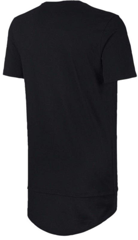 SZ SMALL 🆕🔥 Nike Air Max Zero Men's Black Extended Hem Long T-Shirt 898206-010 gallery