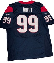 Nike J.J. Watt HOF Houston Texans NFL Jersey Size 48 Sewn Excellent