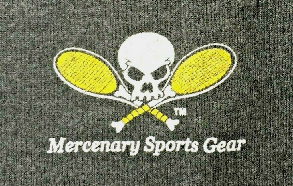 Tennis - Mercenary Sports Gear “Respect Few, Fear None!” Grey Hydro Dri T-Shit gallery