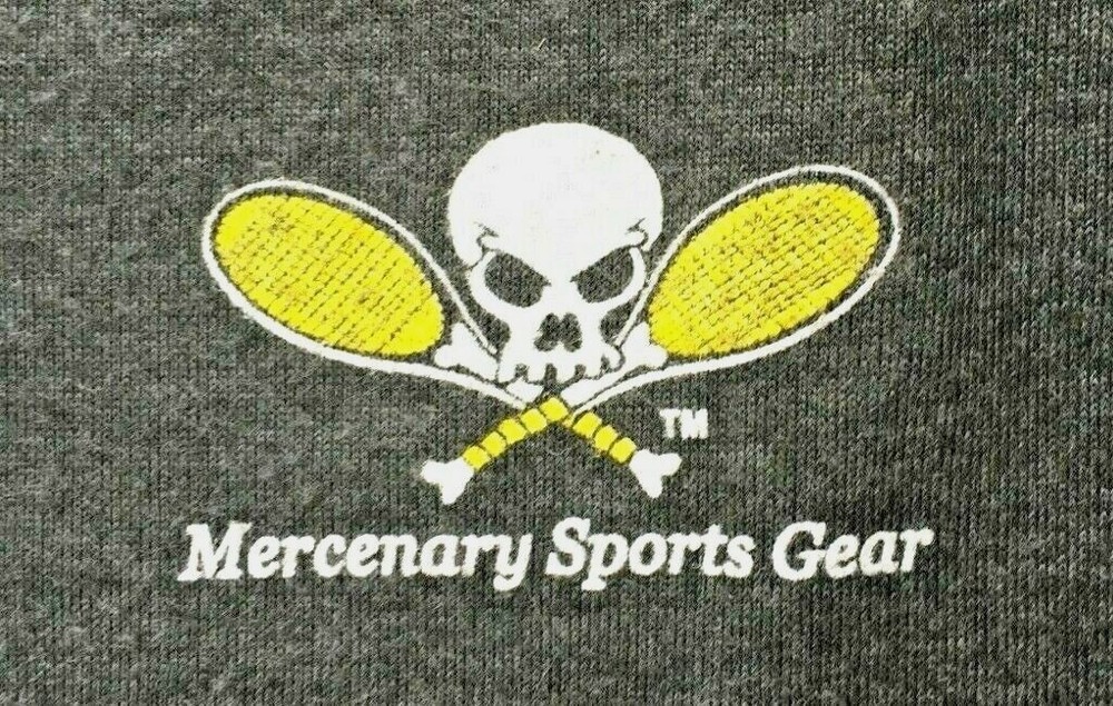 Tennis - Mercenary Sports Gear “Respect Few, Fear None!” Grey Hydro Dri T-Shit