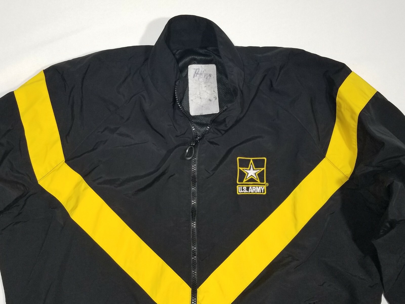 US ARMY PT Jacket Black Fitness APFU Gold Yellow UNISEX/FEMALE CHOOSE SIZE USGI gallery