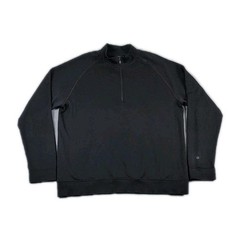 Men’s Lululemon Engineered Warmth Half Zip Long Sleeve Pullover Size XL Black