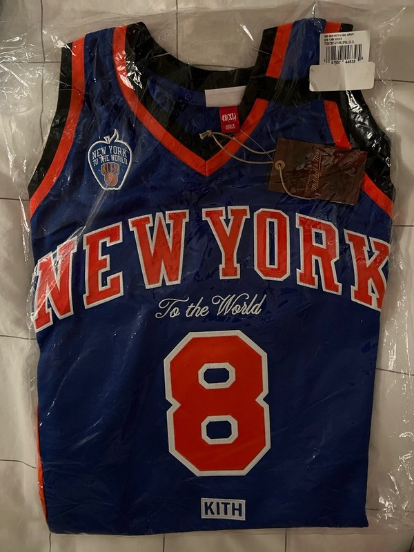 Kith and Mitchell & Ness for the New York Knicks Latrell Sprewell Jersey Size XL gallery