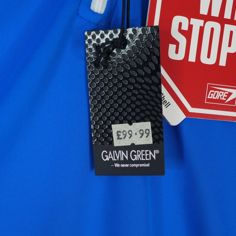 Galvin Green BOLT Half Zip Golf Pullover Mens Large Blue WINDSTOPPER Soft Shell gallery