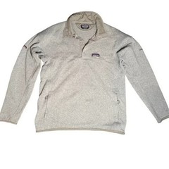 Patagonia Synchilla Snap-T Pullover Fleece – Men’s Large – Gray Outdoor Classic