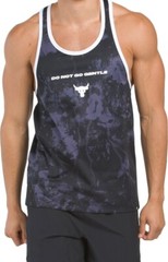 NEW PROJECT ROCK Under Armour “Do Not Go Gentle” Iron Paradise Tank Men’s SM $50