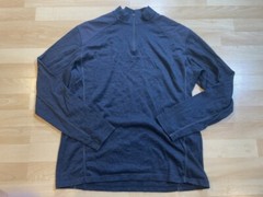 Kuhl Skar 1/4 Zip 100% Merino Wool Pullover Mens Size L Sweater Long Sleeve