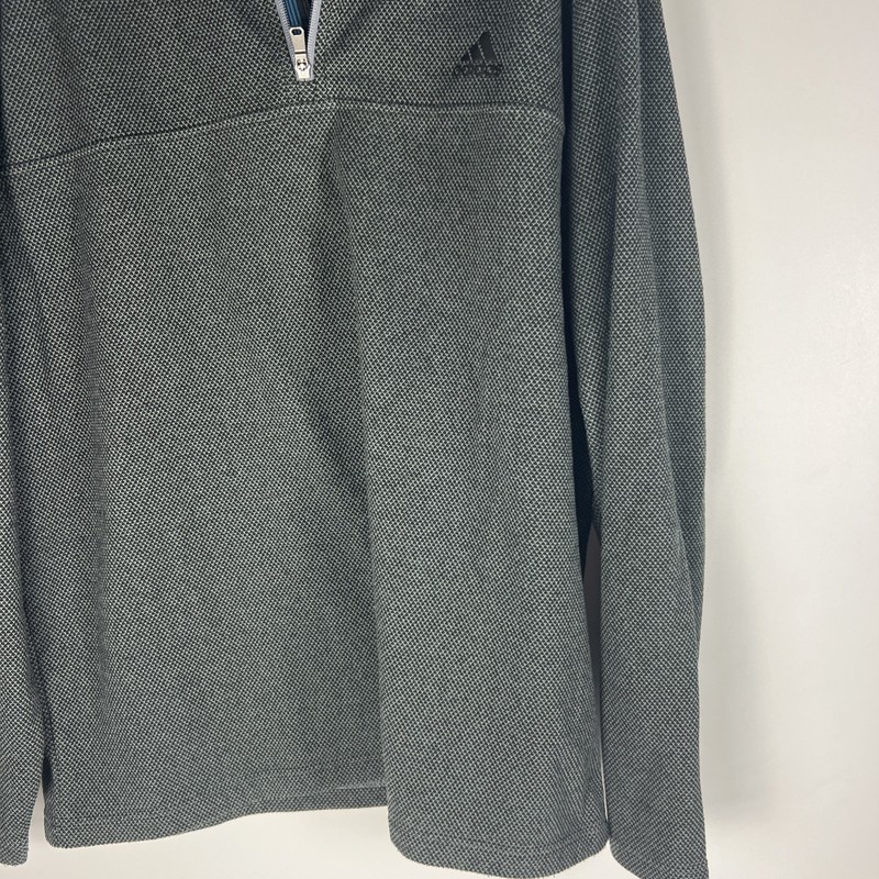 Adidas Men's Pullover 1/4 Zip Size Medium Green And Black- Size XL gallery