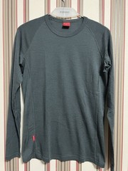 REDRAM Icebreaker Merino Wool Base layer Jersey Top shirt men’s Sz L
