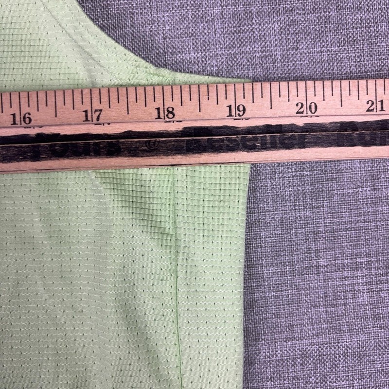 Gymshark Tank Top Mens Medium Green Sleeveless Mesh Running Training Athletic gallery
