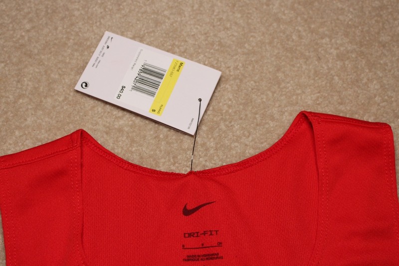 Nike Dri-FIT Running Singlet Men's Size Small S - NWT - Red gallery