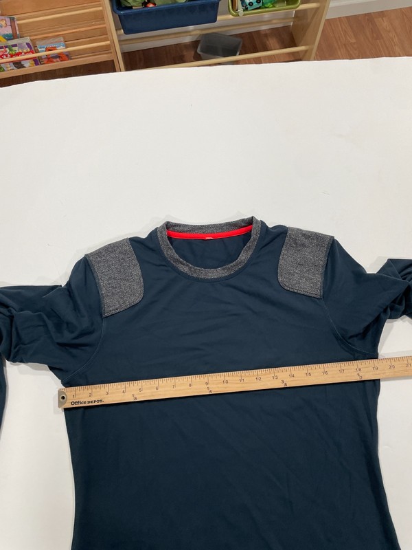 Lululemon Sprint Long Sleeve Men's Small Shirt Blue Style M3287S gallery