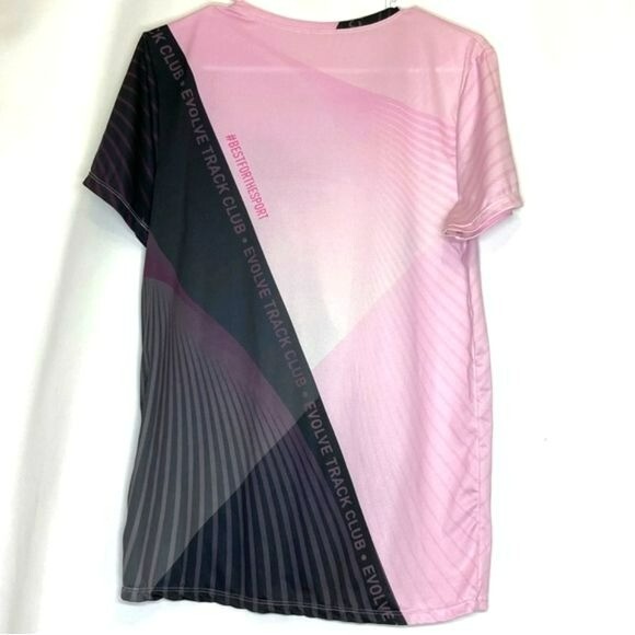 Evolve Track Club Jersey 4 way Stretch moisture management anti-microbial Small gallery