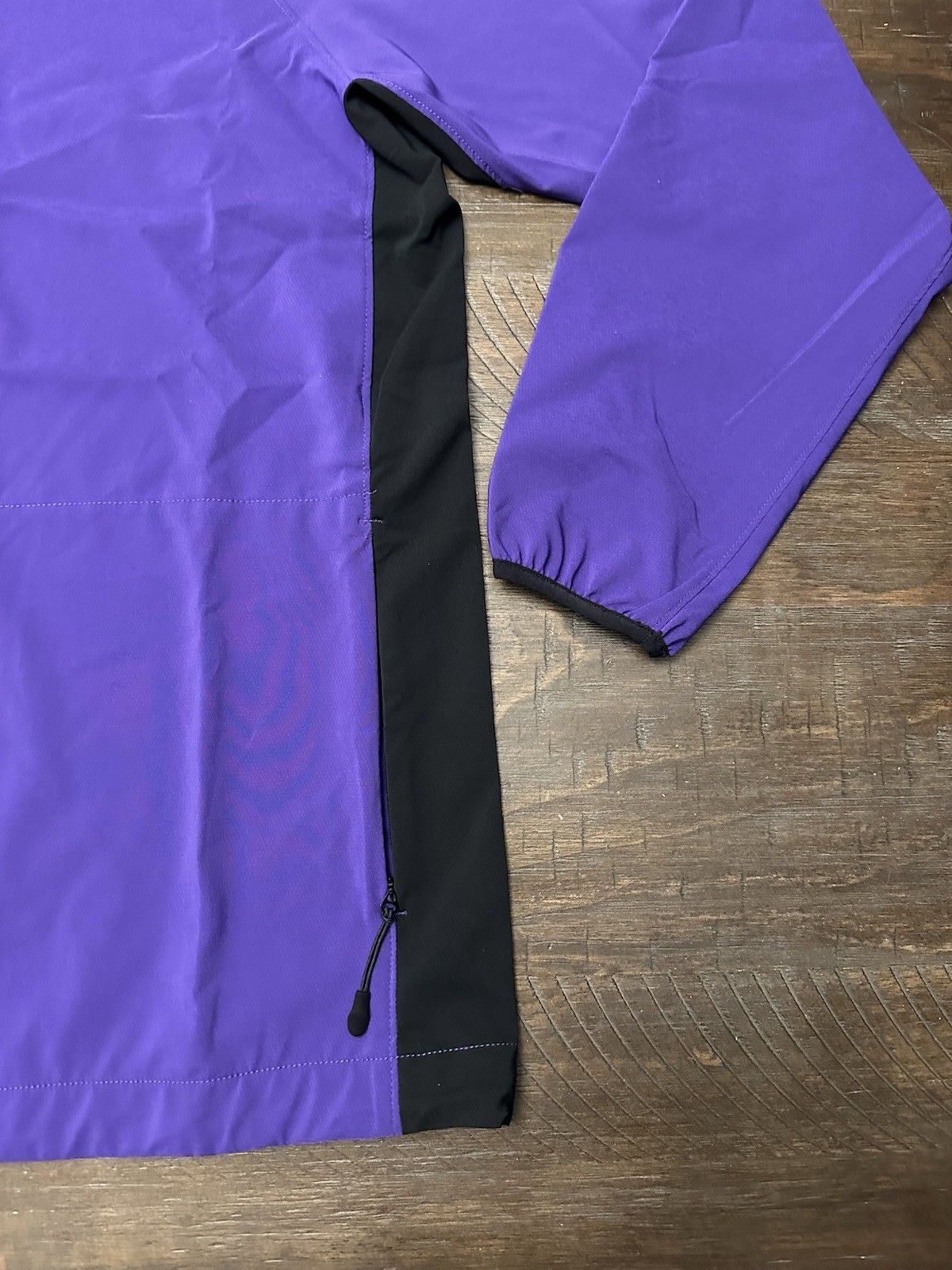 Nike Long Sleeve Purple/Black Pregame Top Mens Medium DO9174-545 gallery