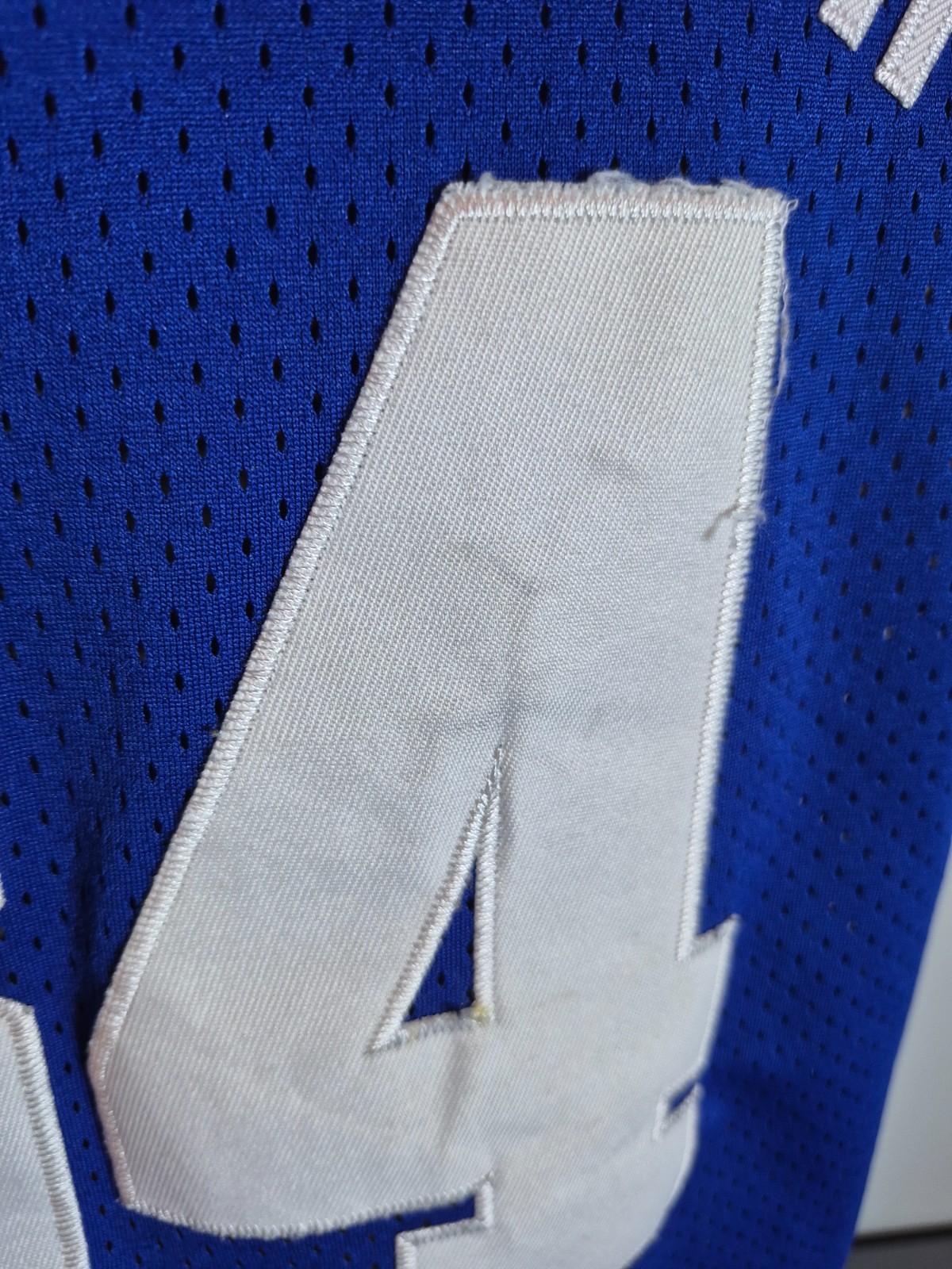 Jesus Shuttlesworth He Got Game Basketball Jersey Mens M Blue White Sewn Custom gallery