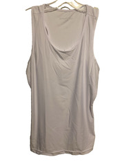 Devops Sleeveless Men’s Size Medium Stretch Tank Top White Muscle Shirt NWOT