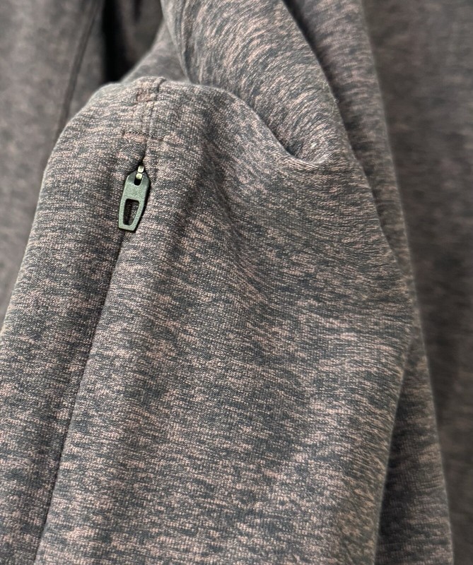 Lululemon Rulu Mock Neck Long Sleeve Shirt Heathered Arctic Plum Size Large gallery