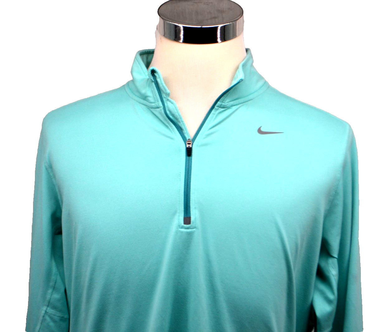 NIKE RUNNING 504606-385 Men's Element Dri-Fit 1/2 Zip Running Top SIZE LARGE gallery