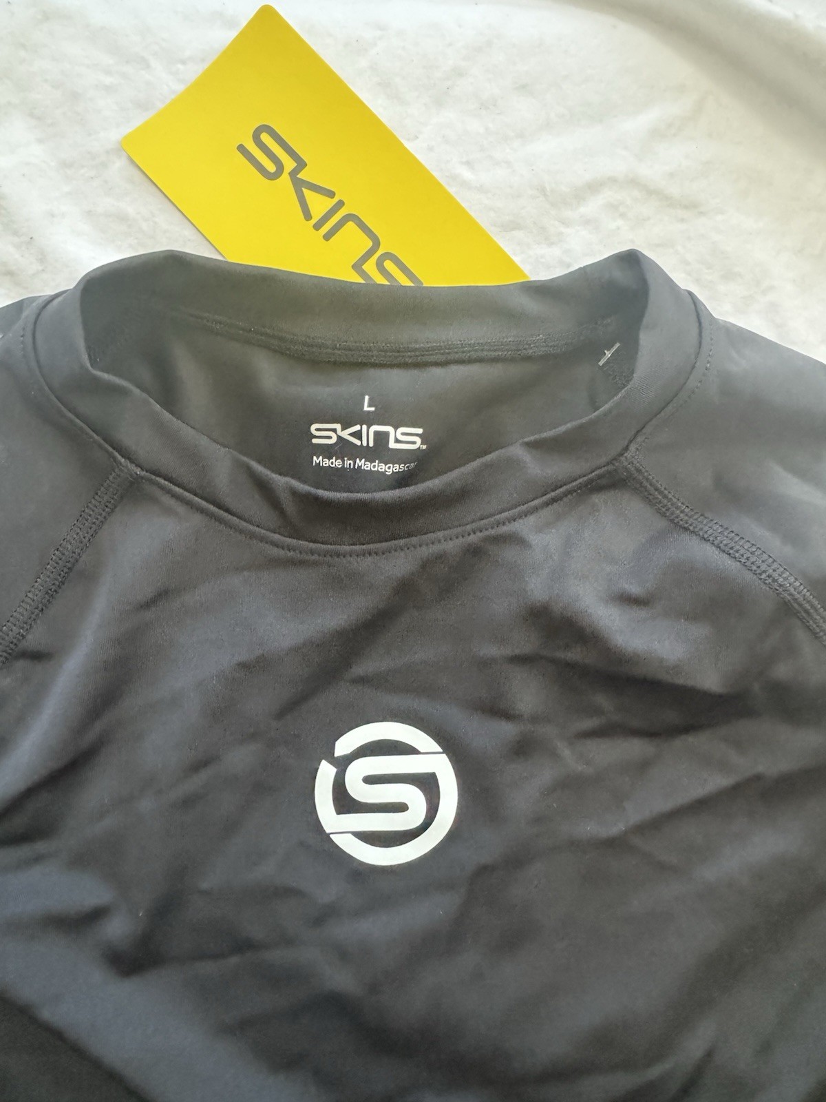 Skins Series 1 Men’s Long Sleeve Compression Top- Size Large- Black gallery