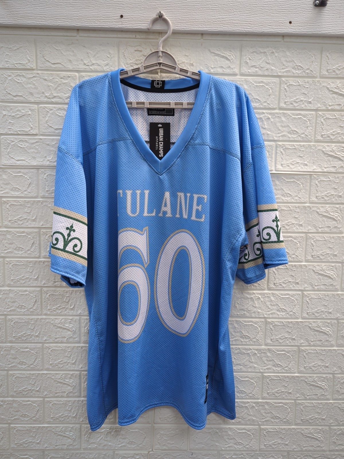 New Urban Champions Tulane Ducre #60 Jersey Men's Size 3XL gallery